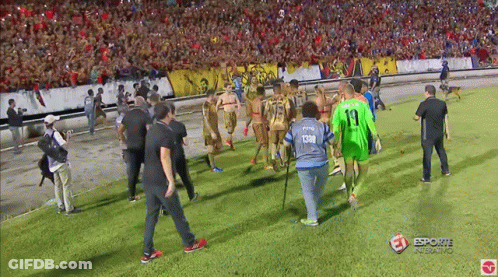 Man In Blue Shirt Number 13 GIF