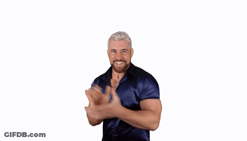 Man In Blue Shirt Praying GIF