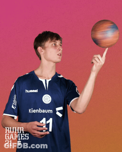 Man In Blue Shirt Ruhr Games 21 GIF