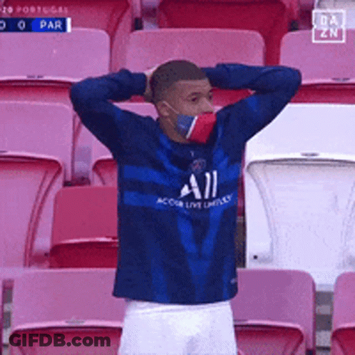 Man In Blue Shirt Saying All GIF