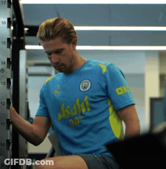 Man In Blue Shirt Saying Asahi GIF