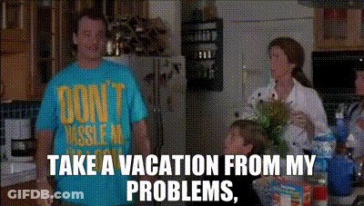Man In Blue Shirt Saying Don't Wiggle Me GIF