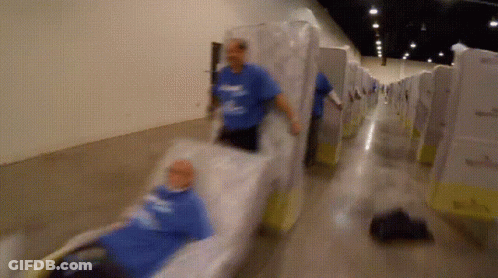 Man In Blue Shirt Saying I Love You GIF