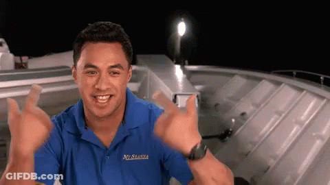 Man In Blue Shirt Saying My Shasta Smiling Thumbs Up GIF