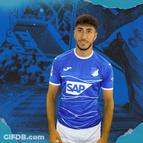 Man In Blue Shirt Saying Sap GIF