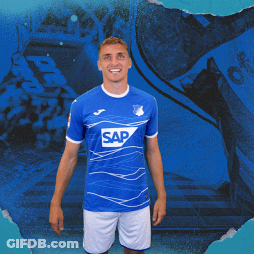 Man In Blue Shirt Saying Sap GIF