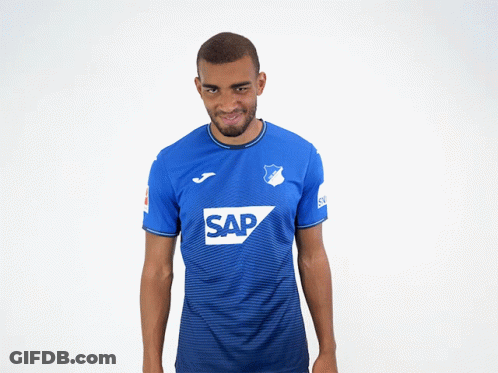 Man In Blue Shirt Saying Sap GIF