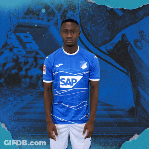 Man In Blue Shirt Saying Sap GIF