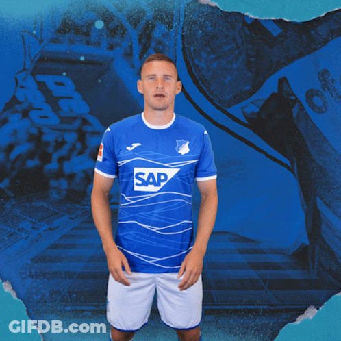 Man In Blue Shirt Saying Sap GIF
