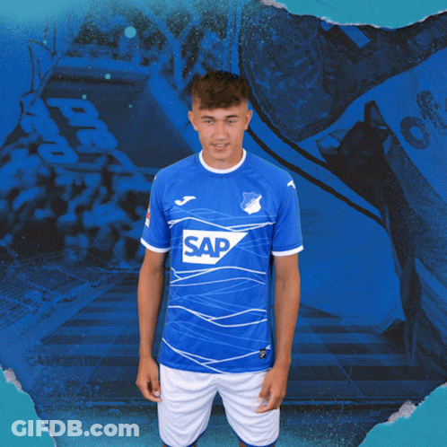 Man In Blue Shirt Saying Sap GIF