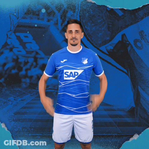 Man In Blue Shirt Saying Sap GIF