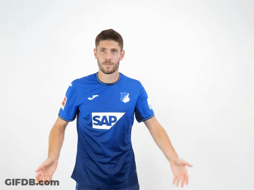 Man In Blue Shirt Saying Sap GIF