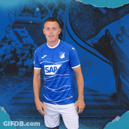 Man In Blue Shirt Saying Sap GIF
