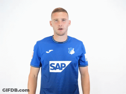 Man In Blue Shirt Saying Sap GIF