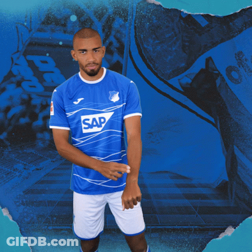 Man In Blue Shirt Saying Sap GIF