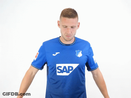 Man In Blue Shirt Saying Sap GIF
