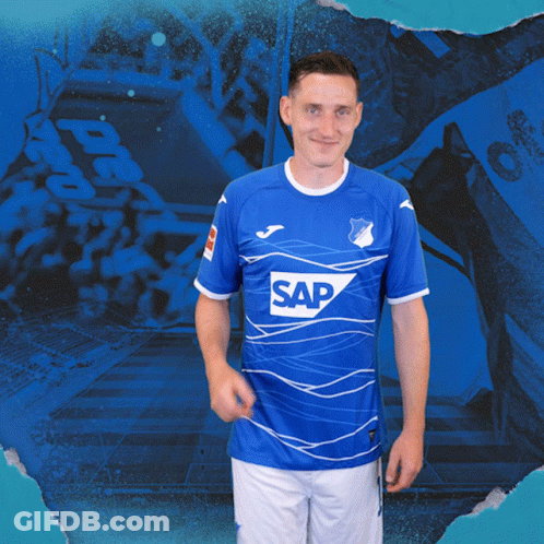 Man In Blue Shirt Saying Sap GIF