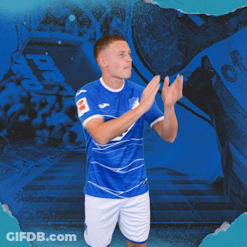 Man In Blue Shirt Saying Sap Applauds GIF