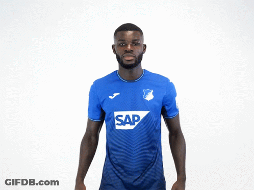 Man In Blue Shirt Saying Sap GIF