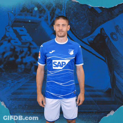 Man In Blue Shirt Saying Sap GIF