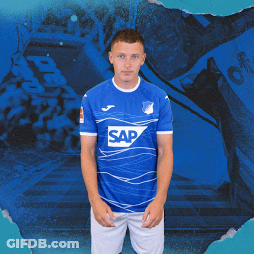 Man In Blue Shirt Saying Sap GIF