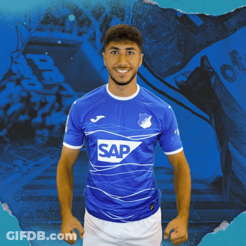 Man In Blue Shirt Saying SAP GIF
