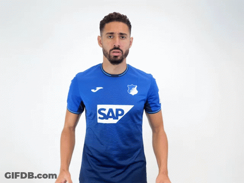 Man In Blue Shirt Saying Sap GIF