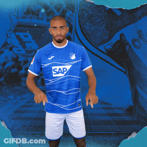 Man In Blue Shirt Saying Sap Giving Thumbs Up GIF