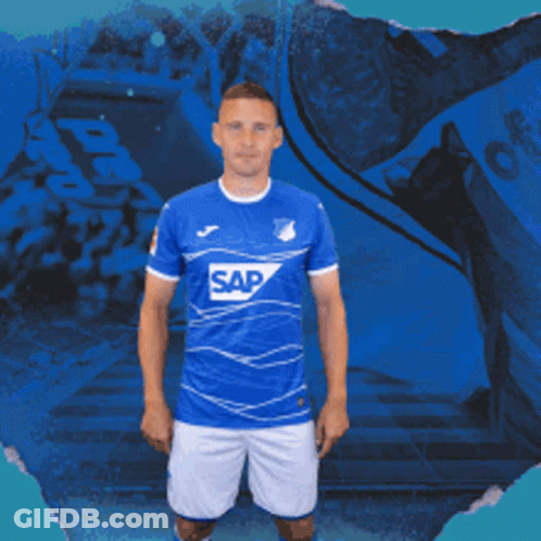 Man In Blue Shirt Saying SAP Giving Thumbs Up GIF