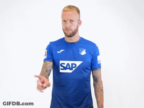 Man In Blue Shirt Saying Sap GIF