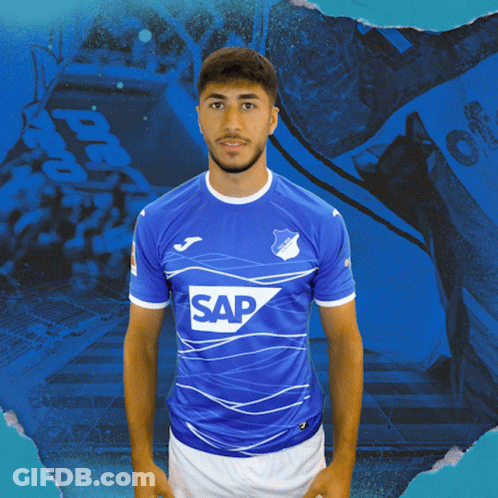 Man In Blue Shirt Saying Sap GIF
