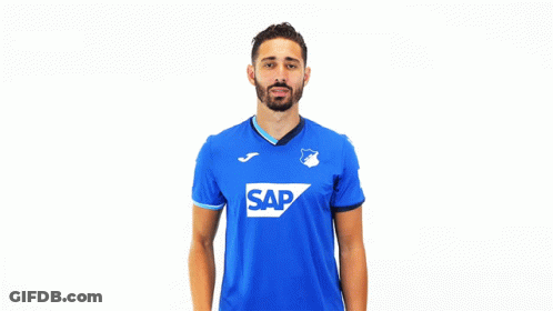 Man In Blue Shirt Saying Sap GIF