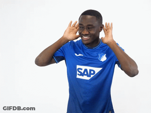 Man In Blue Shirt Saying Sap GIF