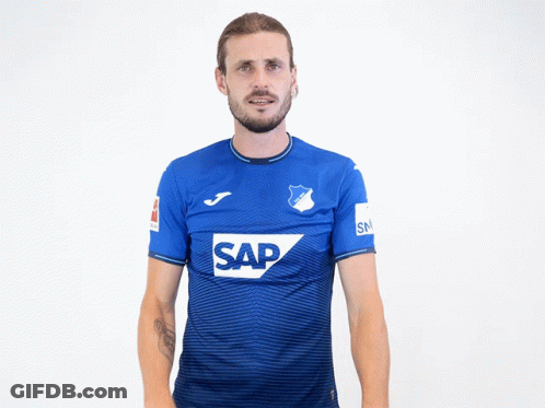 Man In Blue Shirt Saying Sap GIF