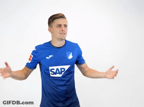 Man In Blue Shirt Saying Sap GIF