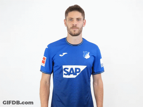 Man In Blue Shirt Saying Sap GIF