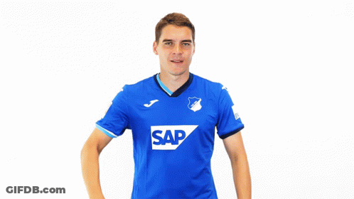 Man In Blue Shirt Saying Sap GIF
