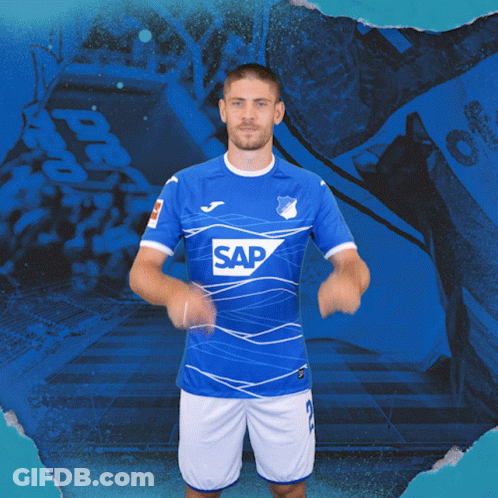 Man In Blue Shirt Saying Sap GIF