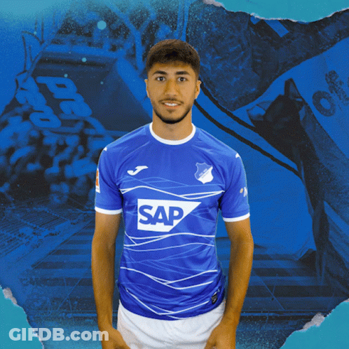 Man In Blue Shirt Saying Sap GIF
