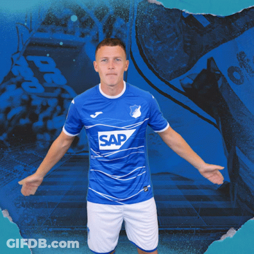 Man In Blue Shirt Saying Sap GIF