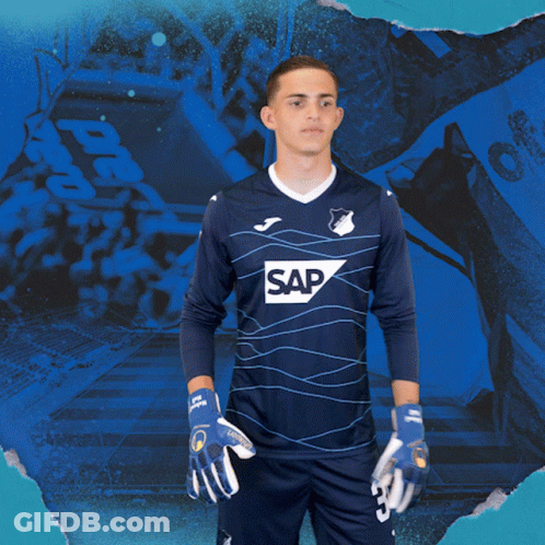 Man In Blue Shirt Saying Sap GIF