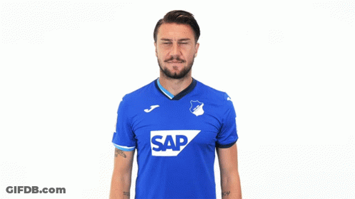 Man In Blue Shirt Saying Sap GIF