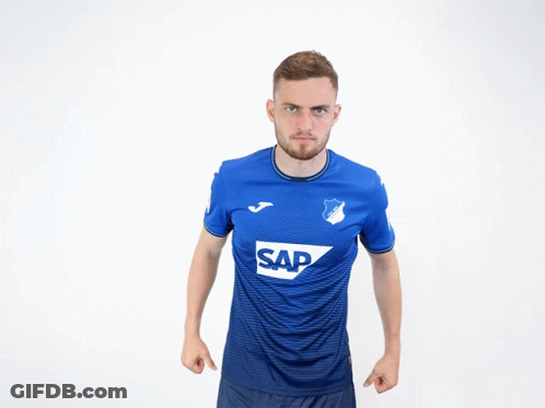 Man In Blue Shirt Saying Sap GIF