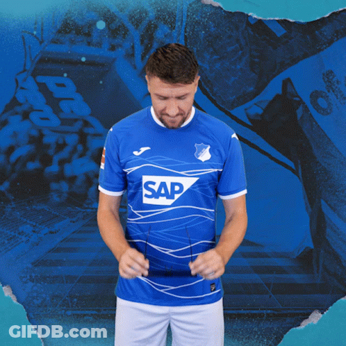 Man In Blue Shirt Saying Sap GIF