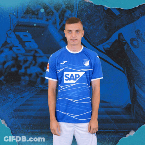 Man In Blue Shirt Saying Sap GIF