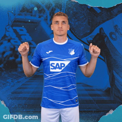 Man In Blue Shirt Saying Sap GIF