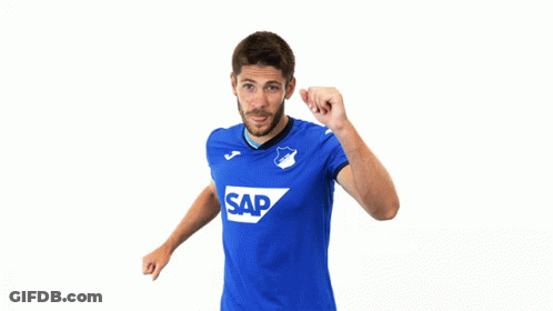 Man In Blue Shirt Saying Sap GIF