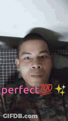Man In Blue Shirt Saying Sorry GIF