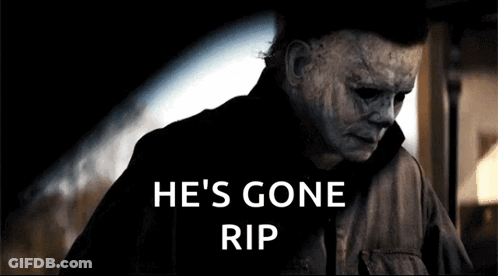 Man In Blue Shirt Saying Thanks I'll Be Here Thru All Eternity GIF
