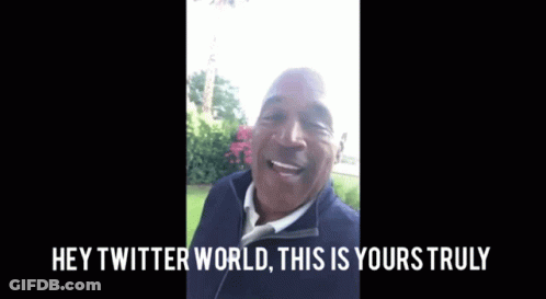 Man In Blue Shirt Says Awkward GIF
